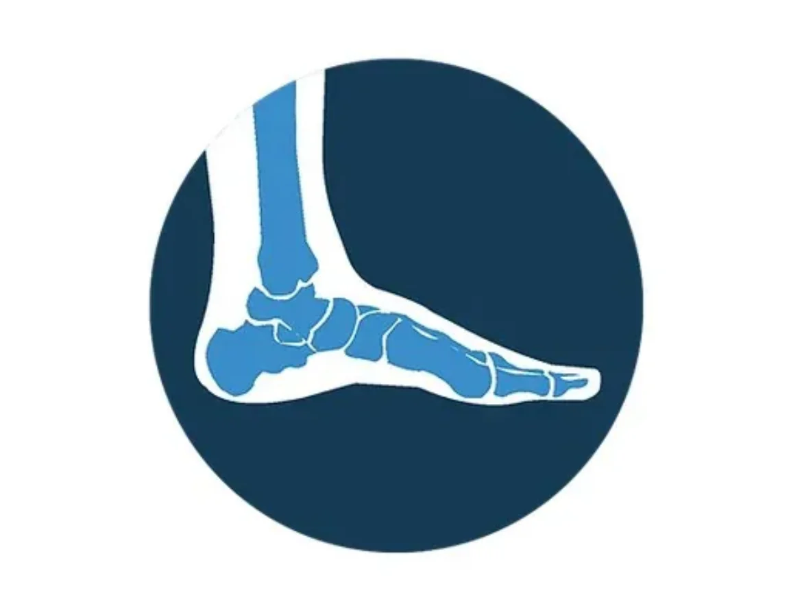 Pictogramme du pied et de la cheville